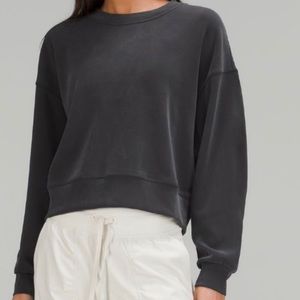 Lululemon Softstreme Perfectly Oversized Cropped Crew